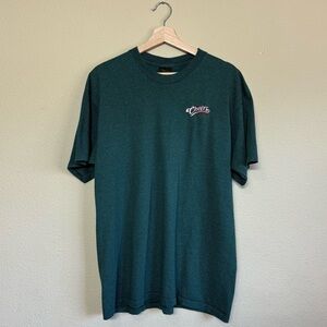 Tennessee River shirt mens XL cotton blend vintage striped cheers Boston green